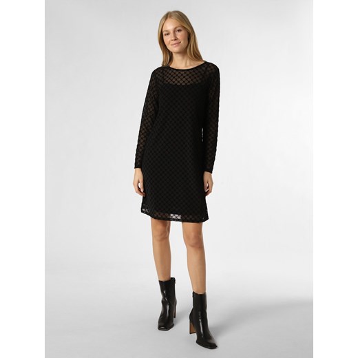 JOOP! Sukienka damska Kobiety Sztuczne włókno czarny wzorzysty ze sklepu vangraaf w kategorii Sukienki - zdjęcie 166939832