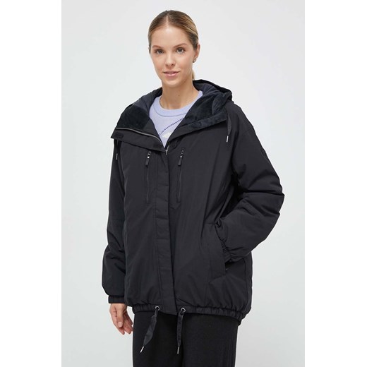 Roxy kurtka damska kolor czarny ze sklepu ANSWEAR.com w kategorii Kurtki damskie - zdjęcie 166947723