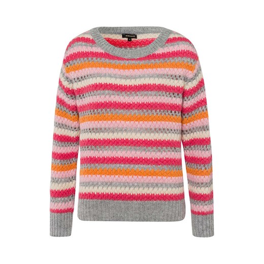 More &amp; More Sweter w kolorze szaro-różowo-pomarańczowym ze sklepu Limango Polska w kategorii Swetry damskie - zdjęcie 166948100