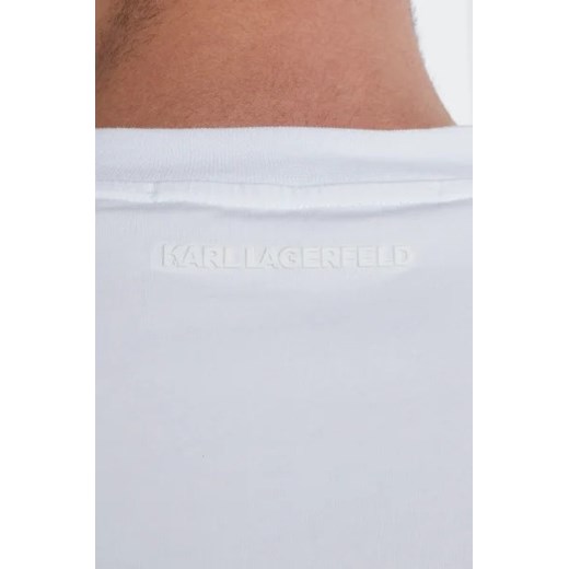 T-shirt męski Karl Lagerfeld z krótkimi rękawami 