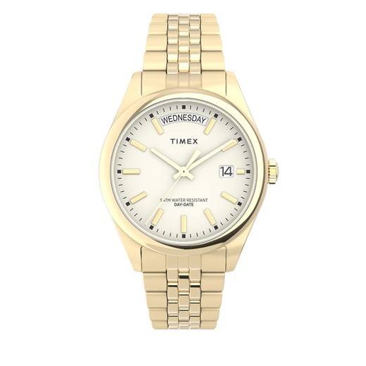 Zegarek Timex TW2V68300 Złoty ze sklepu eobuwie.pl w kategorii Zegarki - zdjęcie 166954191