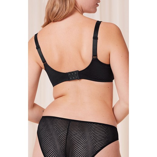 Triumph biustonosz minimizer czarny Harmony Spotlight W01 10215944, Kolor czarny, Rozmiar 85D, Triumph ze sklepu Intymna w kategorii Biustonosze - zdjęcie 166956673