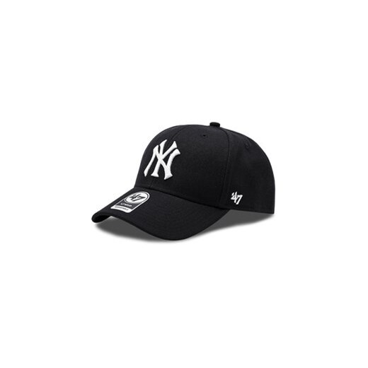 47 Brand Czapka z daszkiem Mlb NY Yankeess BMVPSP17WBPBKW Czarny 47 Brand uniwersalny promocja MODIVO