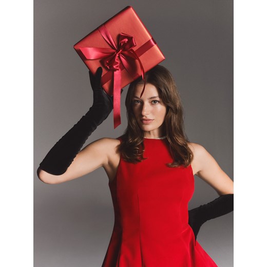 Reserved - Sukienka mini - czerwony ze sklepu Reserved w kategorii Sukienki - zdjęcie 166967581