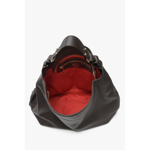 Shopper bag Estro bez dodatków średniej wielkości 