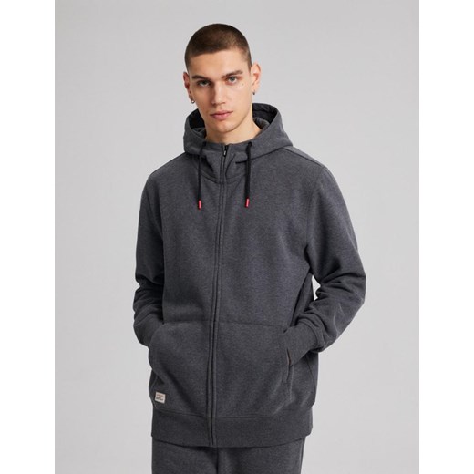 Bluza męska Diverse szara casual