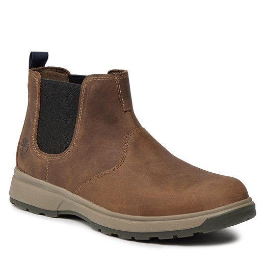 Sztyblety Timberland Atwells Ave Chelsea TB0A5R8Z2541 Md Brown Full Grain Timberland 43 eobuwie.pl