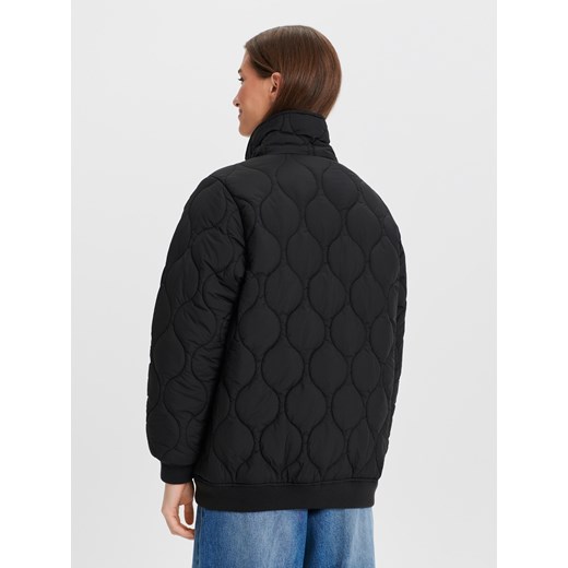 Sinsay - Kurtka bomber - czarny Sinsay XL Sinsay