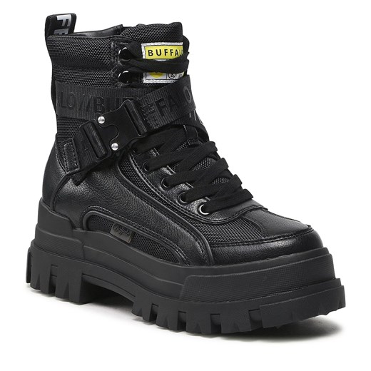 Botki Buffalo Aspha Com1 1622077 Black Buffalo 37 eobuwie.pl