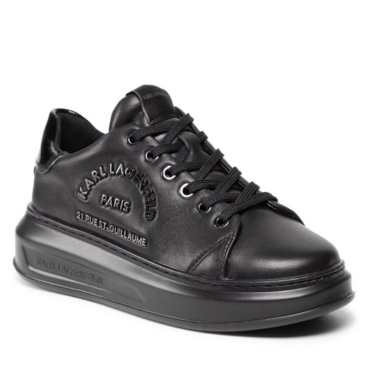 Sneakersy KARL LAGERFELD KL62539 Black Lthr/Mono Karl Lagerfeld 38 eobuwie.pl