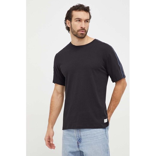 Tommy Hilfiger t-shirt bawełniany kolor czarny gładki UM0UM03005 ze sklepu ANSWEAR.com w kategorii T-shirty męskie - zdjęcie 166985362