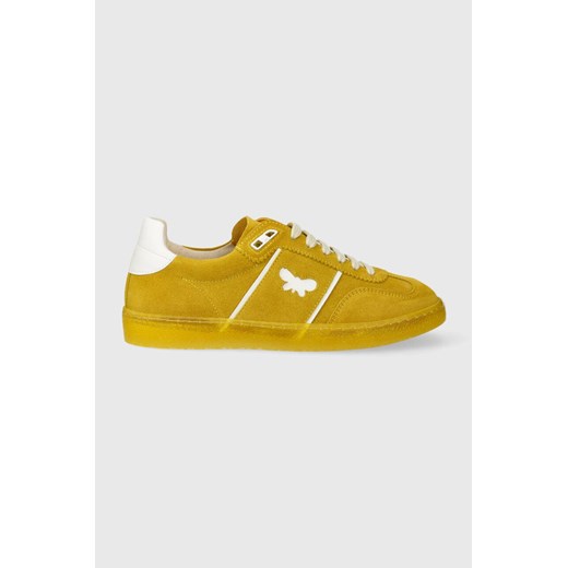 Weekend Max Mara sneakersy zamszowe Pacocolor kolor żółty 2415761094600 ze sklepu ANSWEAR.com w kategorii Trampki damskie - zdjęcie 166985644