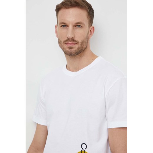 T-shirt męski Calvin Klein z krótkimi rękawami na wiosnę 