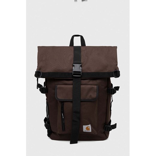Carhartt WIP plecak Philis Backpack kolor brązowy duży gładki I031575.47XX ze sklepu PRM w kategorii Plecaki - zdjęcie 166987091