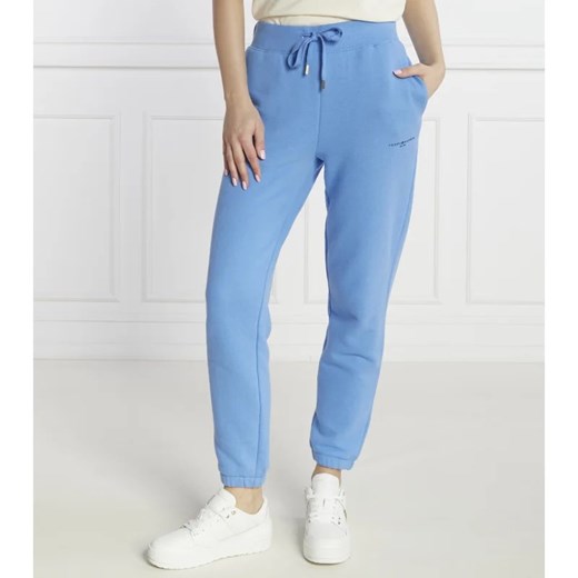 Tommy Hilfiger Spodnie dresowe | Regular Fit ze sklepu Gomez Fashion Store w kategorii Spodnie damskie - zdjęcie 166987561