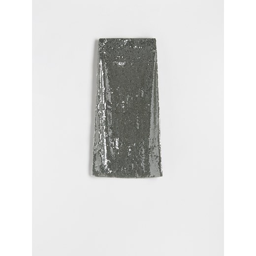 Spódnica srebrna Reserved midi 