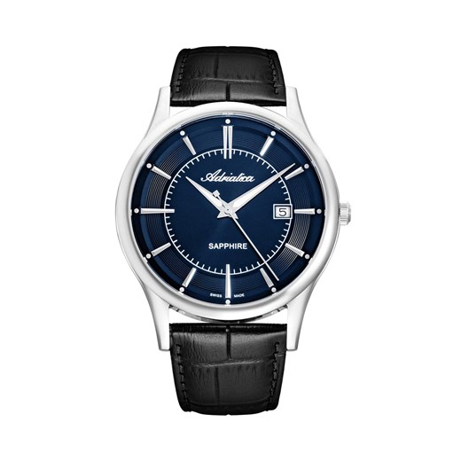 Zegarek Adriatica A1296.5215Q Silver/Brown Adriatica one size eobuwie.pl