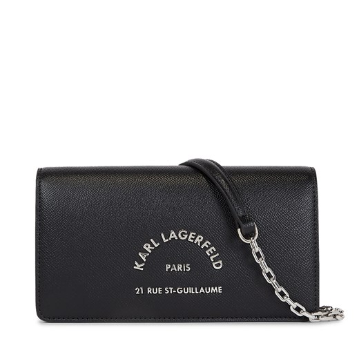 Torebka KARL LAGERFELD 240W3247 Black Karl Lagerfeld one size eobuwie.pl