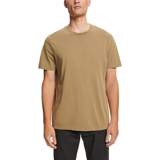 ESPRIT Koszulka w kolorze beżowym ze sklepu Limango Polska w kategorii T-shirty męskie - zdjęcie 166994654