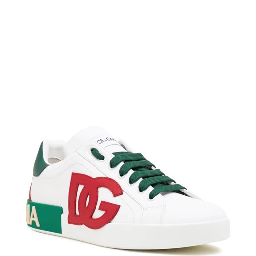 Dolce & Gabbana Skórzane sneakersy ze sklepu Gomez Fashion Store w kategorii Buty sportowe męskie - zdjęcie 166994671
