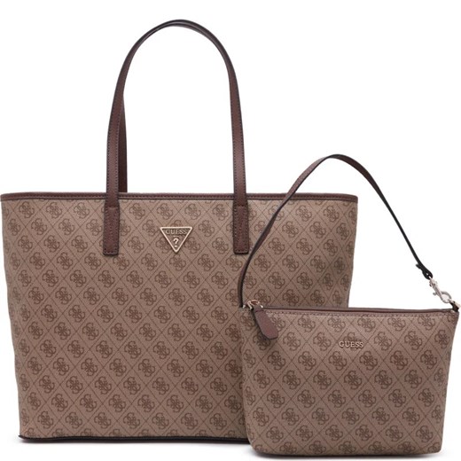 Shopper bag Guess ze skóry ekologicznej
