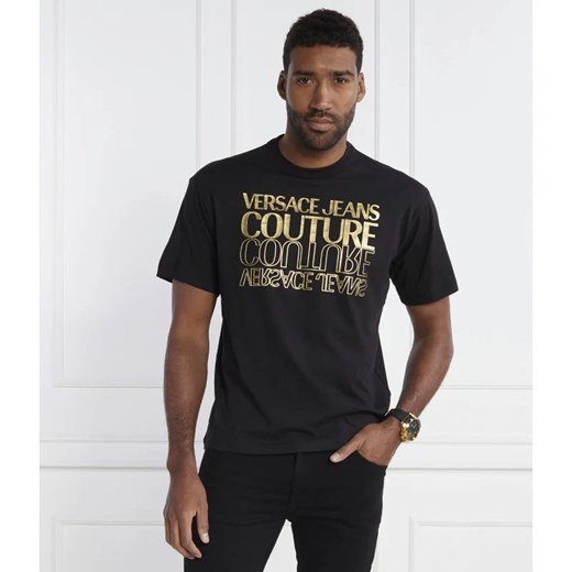Versace Jeans Couture T-shirt | Regular Fit ze sklepu Gomez Fashion Store w kategorii T-shirty męskie - zdjęcie 166994732