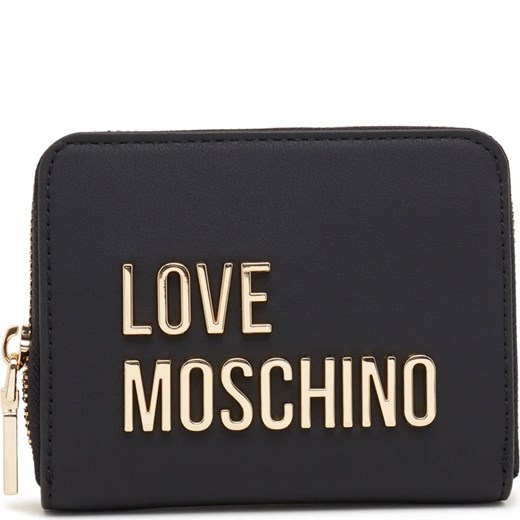 Czarny portfel damski Love Moschino 