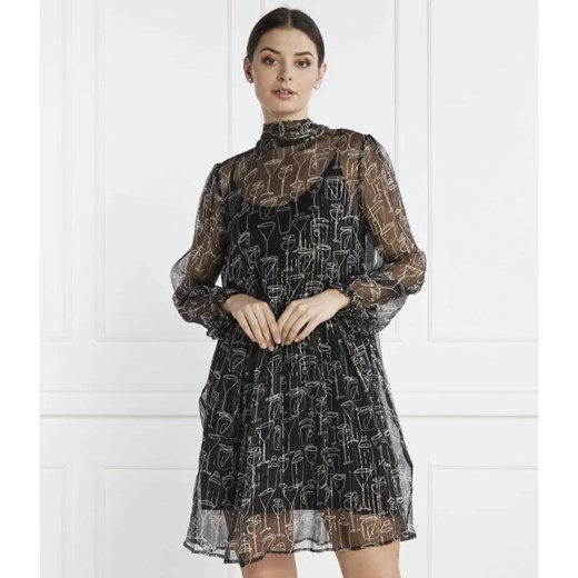 RIANI Jedwabna sukienka + halka ze sklepu Gomez Fashion Store w kategorii Sukienki - zdjęcie 166996401