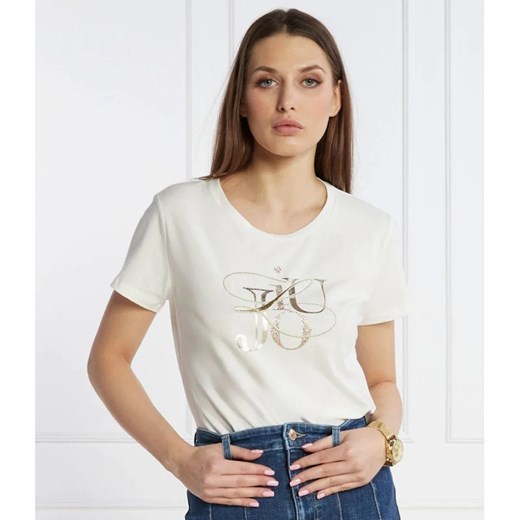 Liu Jo Sport T-shirt | Regular Fit ze sklepu Gomez Fashion Store w kategorii Bluzki damskie - zdjęcie 166996412