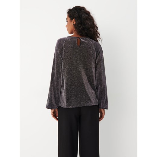 Mohito - Bluzka z bufiastymi rękawami - Czarny Mohito M Mohito