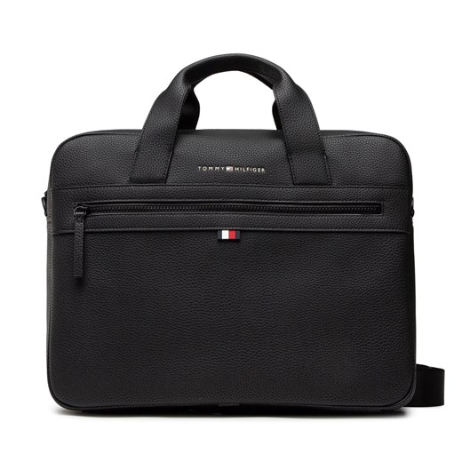 Torba na laptopa Tommy Hilfiger Essential Pu Computer Bag AM0AM09507 BDS Tommy Hilfiger one size eobuwie.pl