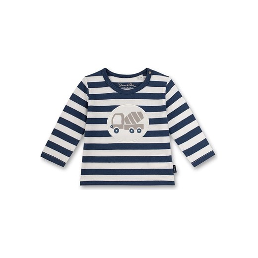 Sanetta Kidswear Koszulka w kolorze granatowo-białym ze sklepu Limango Polska w kategorii Kaftaniki i bluzki - zdjęcie 167000012