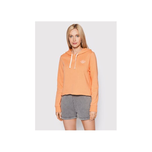 Hurley Bluza Slap Cut Off 3HJ2710549 Pomarańczowy Cropped Fit Hurley L MODIVO
