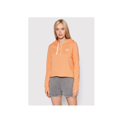 Hurley Bluza Slap Cut Off 3HJ2710549 Pomarańczowy Cropped Fit Hurley L MODIVO