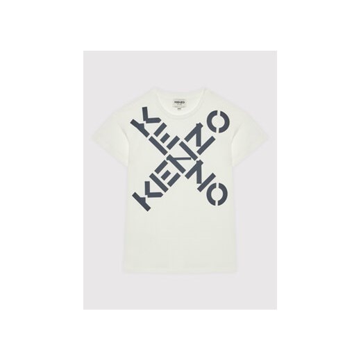 Kenzo Kids T-Shirt K25628 Biały Regular Fit Kenzo Kids 10Y okazja MODIVO