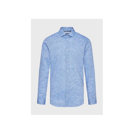 Manuel Ritz Koszula 3432E602L 233396 Niebieski Slim Fit Manuel Ritz 43 MODIVO wyprzedaż