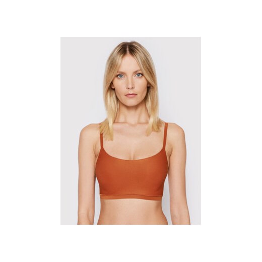 Chantelle Biustonosz top Soft Stretch C16A20 Brązowy Chantelle XL_XXL okazja MODIVO