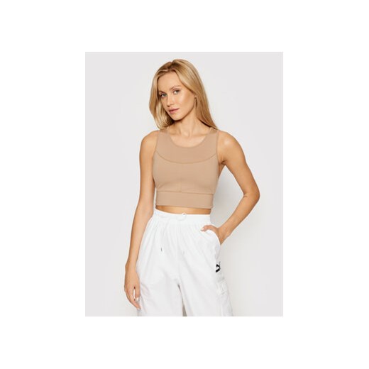 Puma Top Infuse 530255 Beżowy Slim Fit Puma L MODIVO okazja