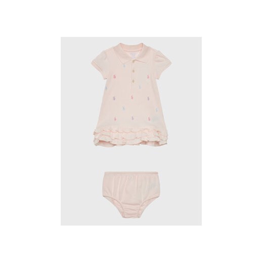 Polo Ralph Lauren Sukienka codzienna 310676237 Różowy Regular Fit Polo Ralph Lauren 9M okazyjna cena MODIVO