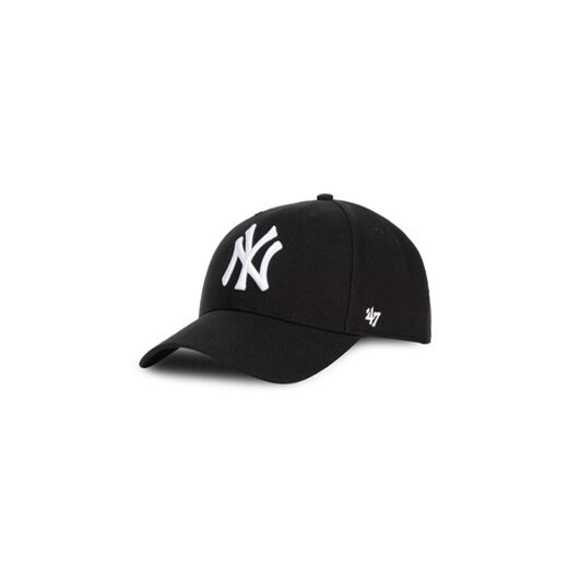 47 Brand Czapka New York Yankees B-MVPSP17WBP-BK Czarny 47 Brand uniwersalny okazja MODIVO