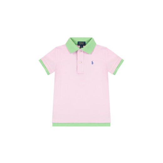 Polo Ralph Lauren Polo Layered 312793937 Różowy Regular Fit Polo Ralph Lauren 122 okazyjna cena MODIVO