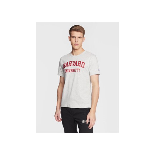 Champion T-Shirt University Logo 218351 Szary Regular Fit Champion S MODIVO