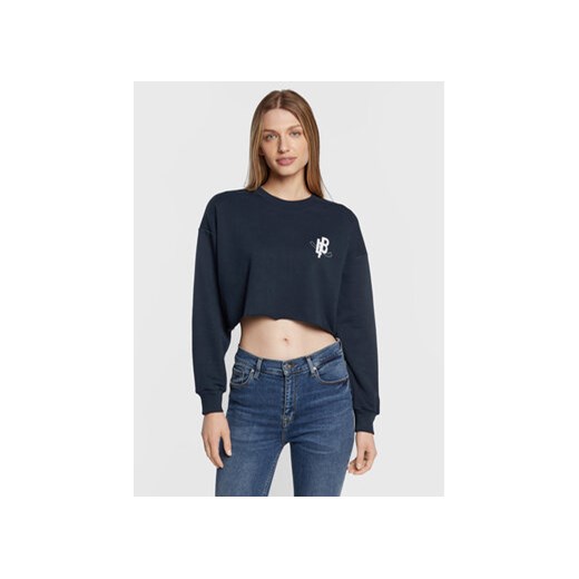LTB Bluza Cafepe 81066 61550 Granatowy Relaxed Fit S MODIVO