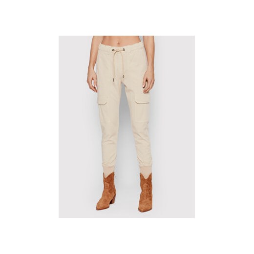 Pepe Jeans Joggery New Crusade PL211549 Beżowy Relaxed Fit Pepe Jeans 25_32 wyprzedaż MODIVO