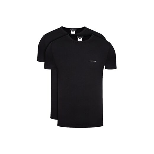 Versace Komplet 2 t-shirtów Intimo AU04023 Czarny Slim Fit Versace XXL MODIVO