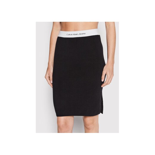 Calvin Klein Jeans Spódnica ołówkowa J20J218855 Czarny Slim Fit XS okazja MODIVO