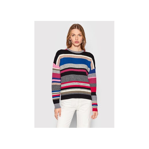 The Kooples Sweter FPUL25004K Kolorowy Loose Fit The Kooples 1 MODIVO