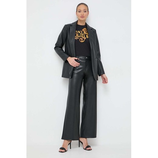 Versace Jeans Couture t-shirt bawełniany damski kolor czarny L ANSWEAR.com
