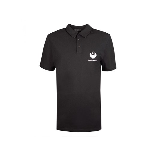 Frankie Morello Koszulka Polo | FM0P7024PO | Mężczyzna | Czarny ze sklepu ubierzsie.com w kategorii T-shirty męskie - zdjęcie 167342571
