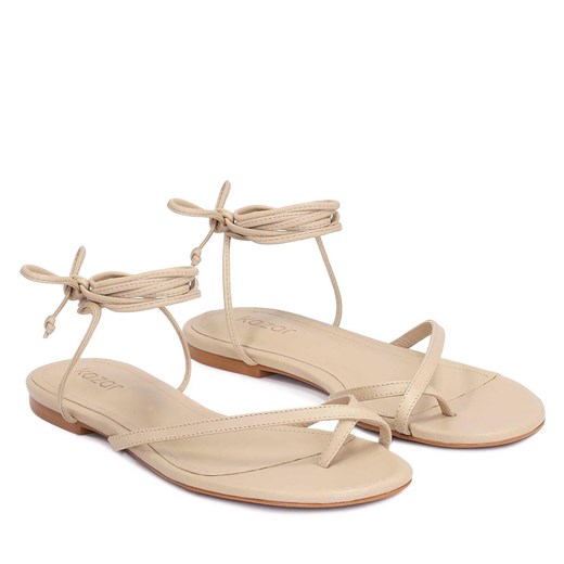 Sandały Kazar Geri 80926-01-73 Beige Kazar 40 wyprzedaż eobuwie.pl